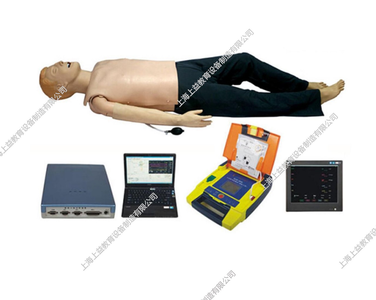 EM9108	高智能数字化综合急救技能训练系统（ACLS高级生命支持、计算机软件控制）