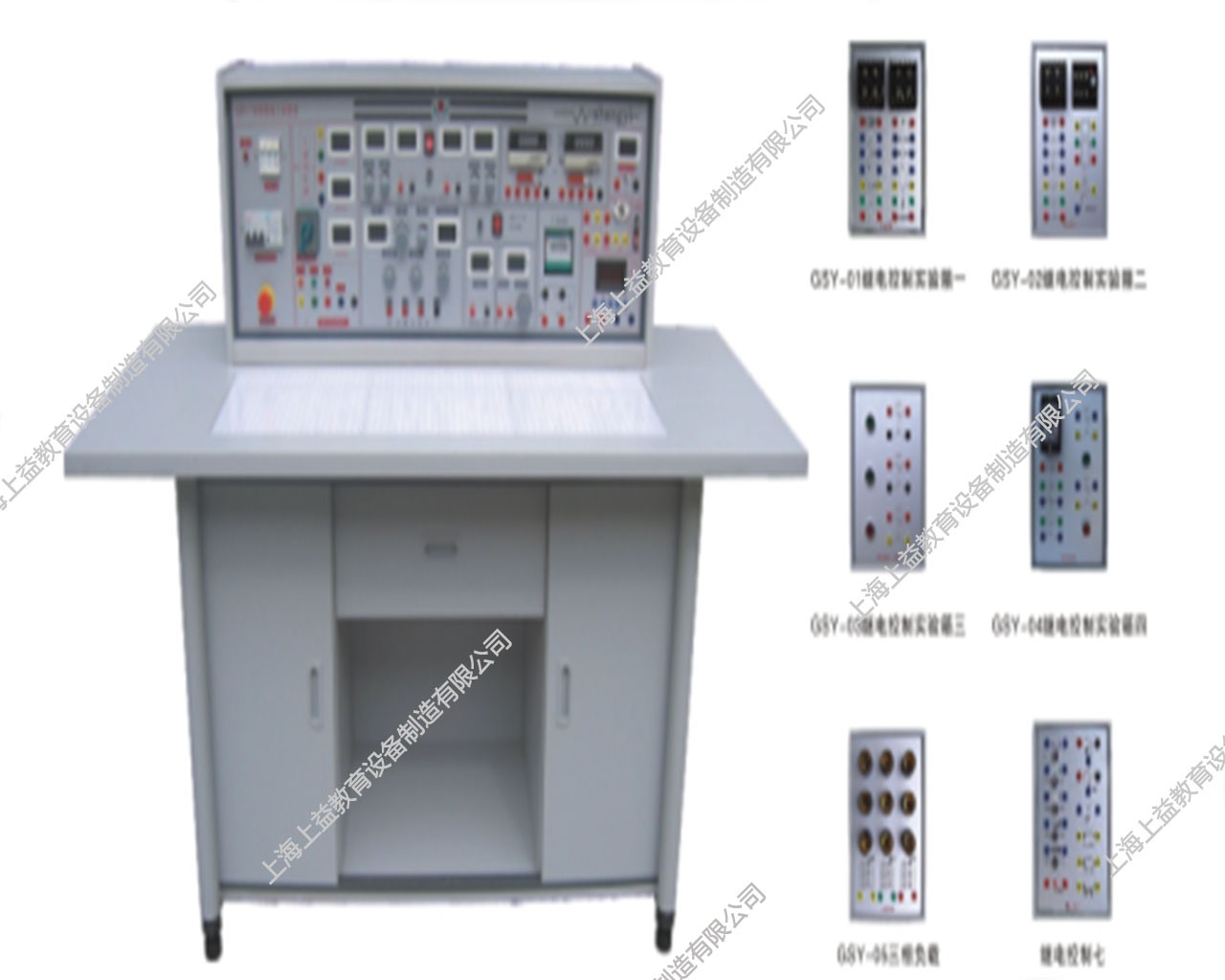 SYGJ-758A	高级电工实验室成套设备（带智能功率表，功率因数表）