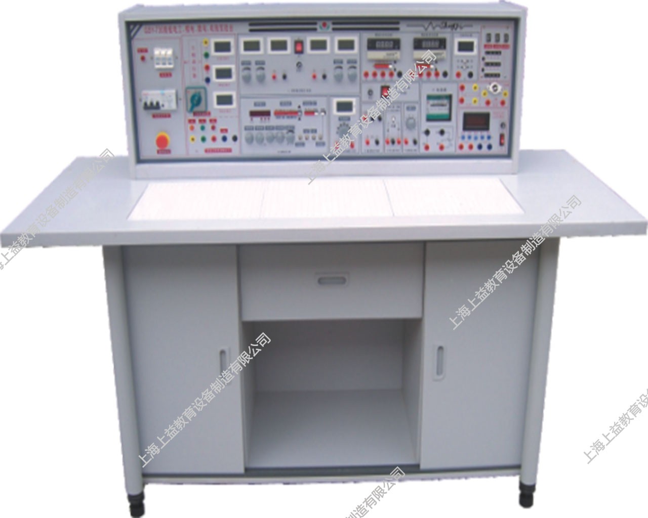 SYGJ-758C	高级电工、模电、数电综合实验室成套设备（带智能功率表，功率因数表）
